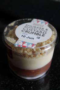 rhubarb crumble