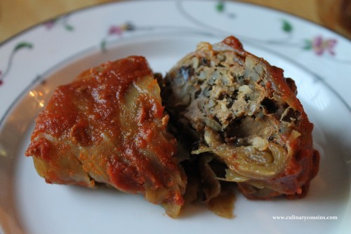 Stuffed Cabbage Rolls at www.culinarycousins.com