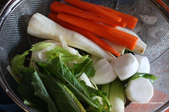 Winter Root Soup | CulinaryCousins.com