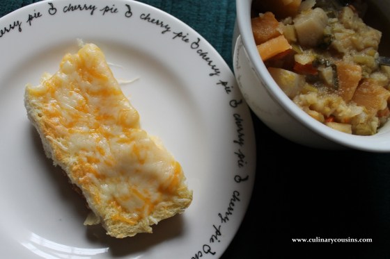 Honey Butter Cheesy Bread at www.culinarycousins.com